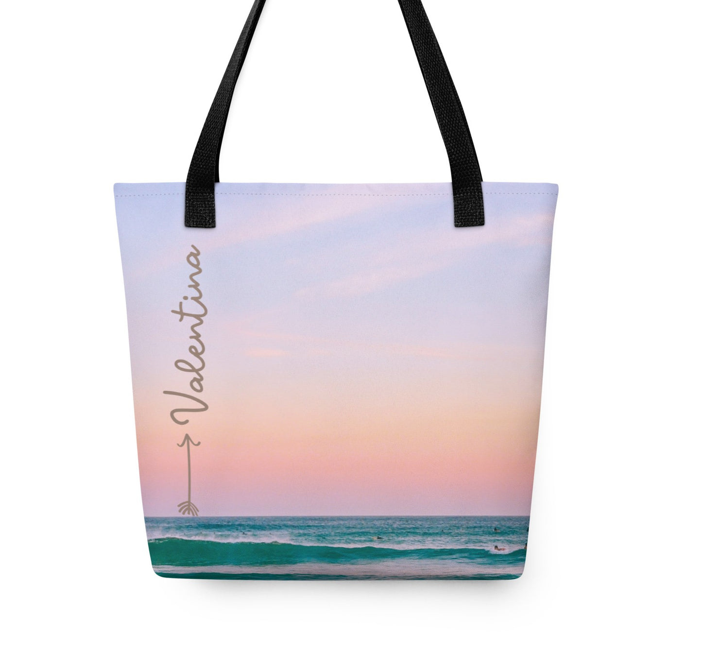 Tote bag personalizzata tramonto