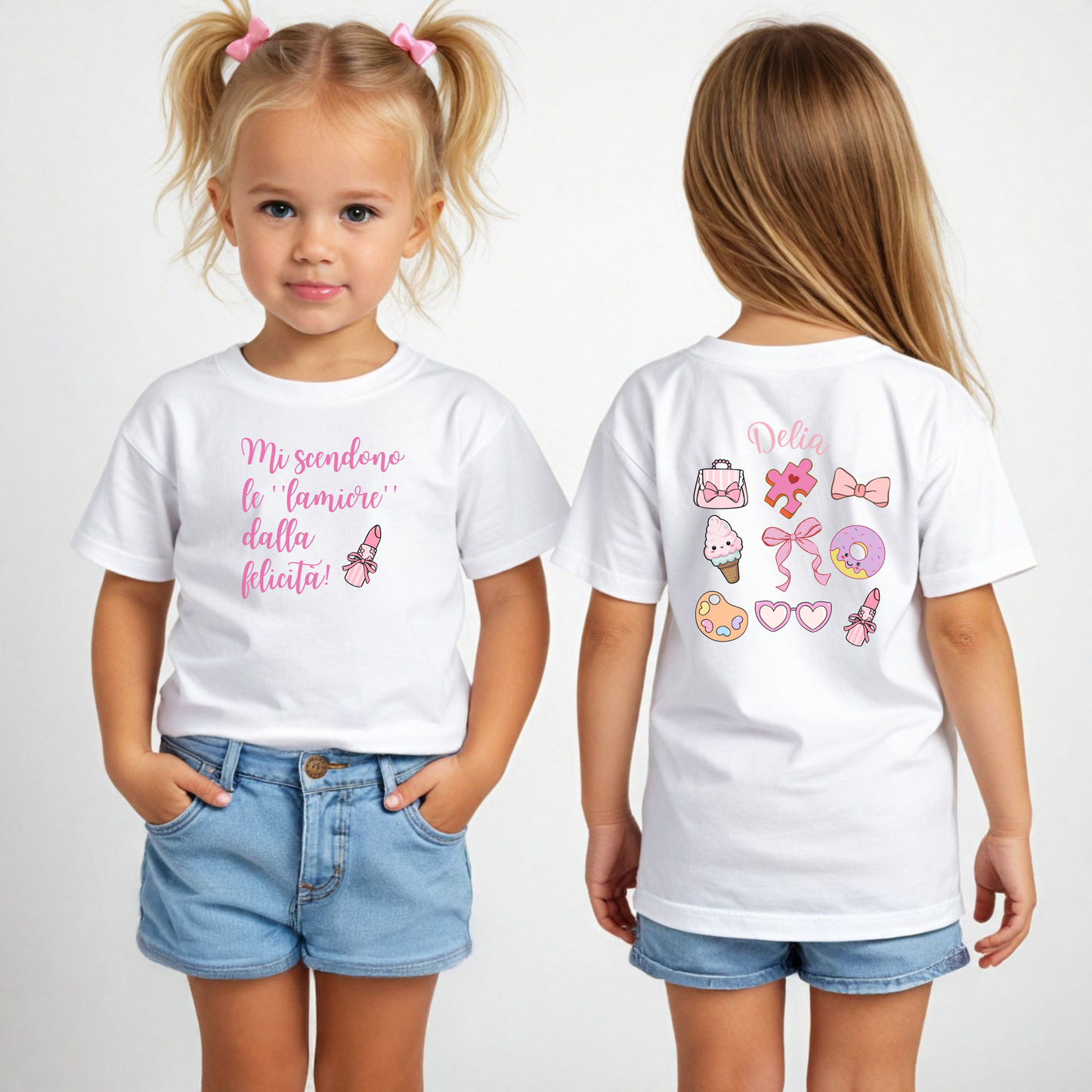 Maglietta in jersey per bambini personalizzata