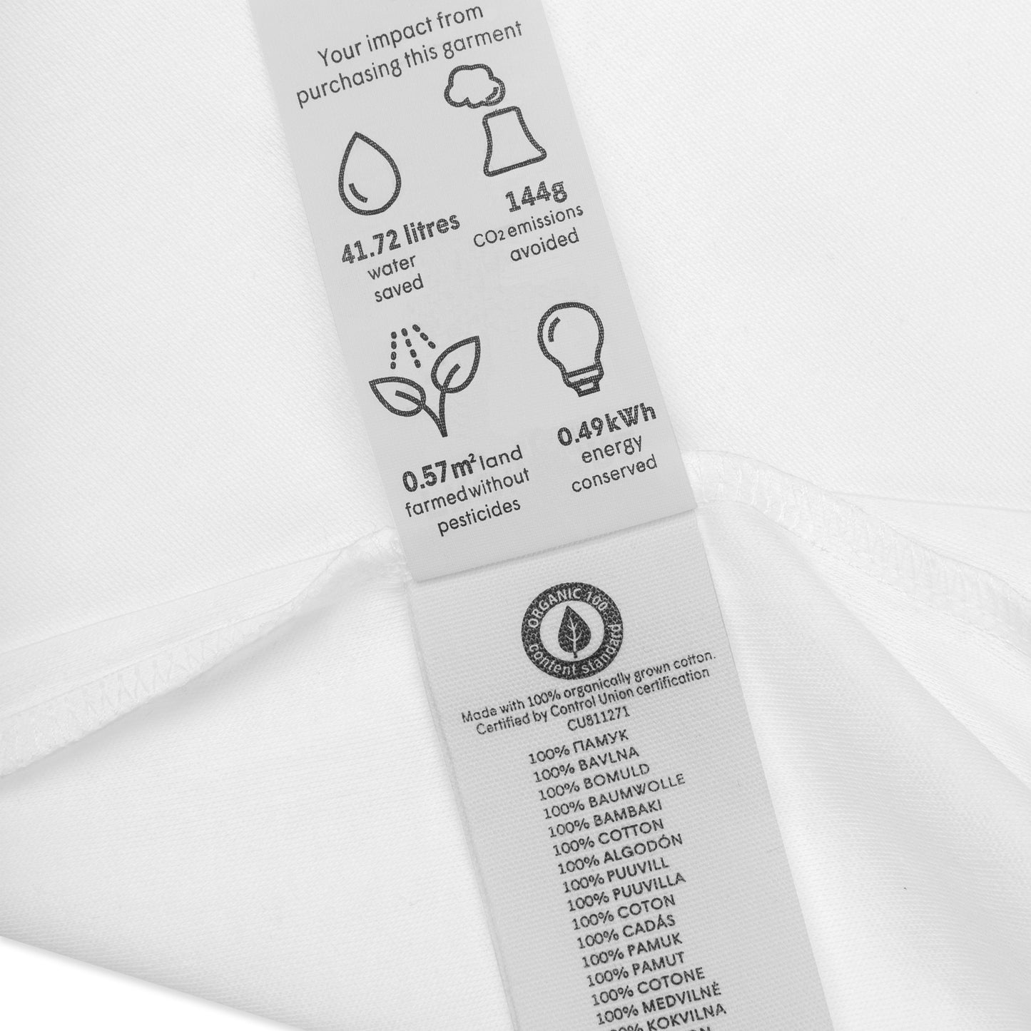 Body neonata in cotone organico 100% personalizzato