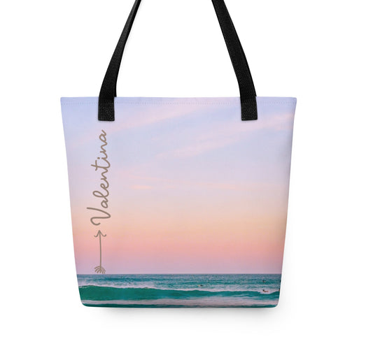 Tote bag personalizzata tramonto